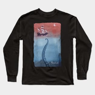 Kraken legendary sea monster Long Sleeve T-Shirt